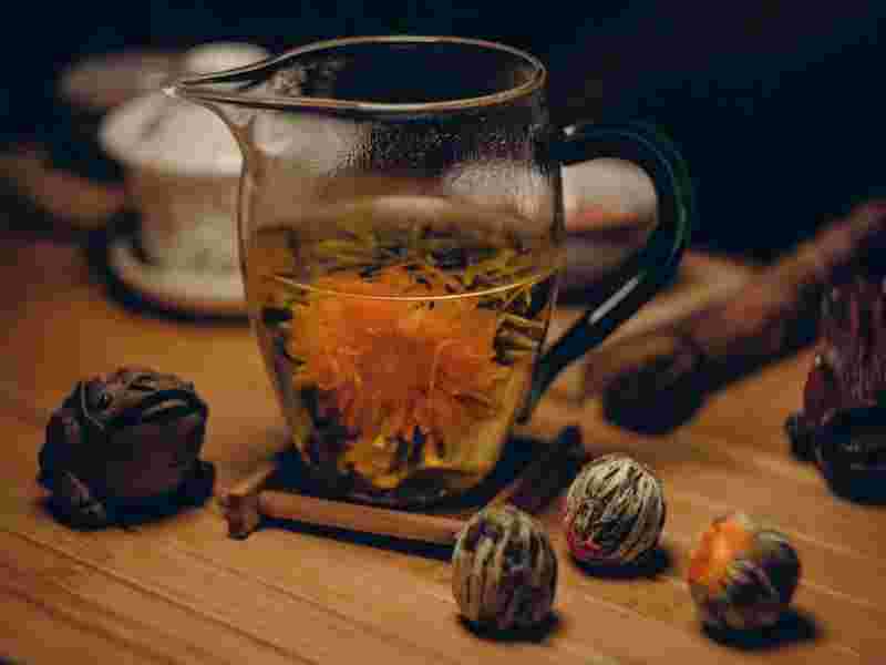 Tea with spices